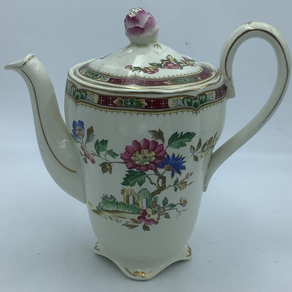 Vintage Grindley England Demitasse Coffee Set - Picture 8 of 16